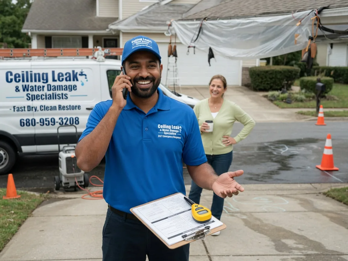 Ceiling Leak Cleanup Saint Charles, VA FAQs